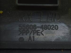 Накладка колени водителя черная с подсветкой Lexus RX350 10-15 черн 55606-48020