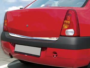 Накладка кромки багажника (нерж.) для Dacia Logan I 2008-2012 рр