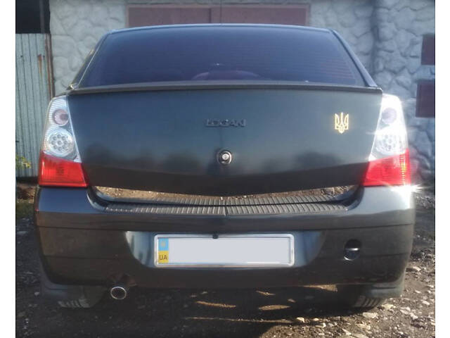 Накладка кромки багажника (нерж.) для Dacia Logan I 2008-2012 гг - Фото 5