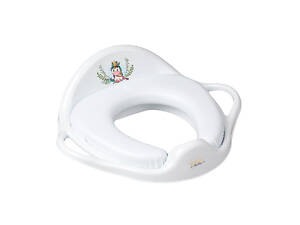 Накладка м'яка на унітаз ДИКИЙ ЗАПАД Єдиноріг біла