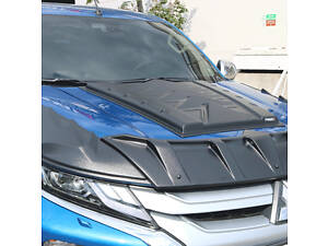 Накладка на капот (ABS) для Mitsubishi L200 2015-2023 гг