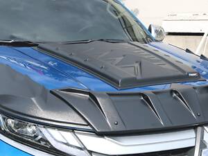 Накладка на капот (ABS) для Mitsubishi L200 2015-2024 гг