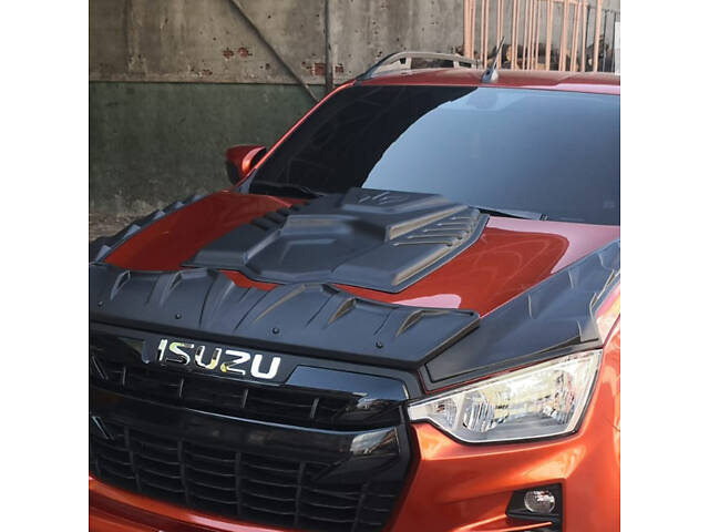 Накладка на капот (ABS) для Isuzu D-Max 2019- гг - Фото 3