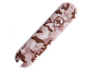 Накладка на нож Victorinox 58мм передняя из лого Fa+ Коричневый/Бежевый (1049-VxC6294.31)