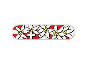 Накладка на нож Victorinox 58мм задняя Fa Белый/Красный (1049-VxC6284.4)