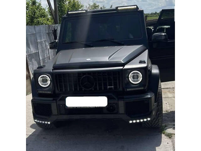 Накладка на передний бампер BRBS для Mercedes G сlass W463 1990-2018 гг - Фото 1