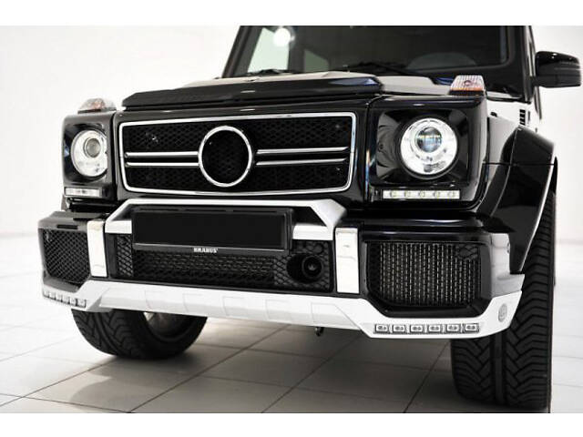 Накладка на передний бампер BRBS для Mercedes G сlass W463 1990-2018 гг - Фото 4