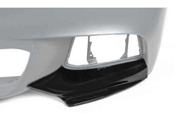 Накладка на передний бампер DPT Flap (для M-Performance, черный глянец) для BMW 5 серия F-10/11/07 2010-2016 гг - Фото 8
