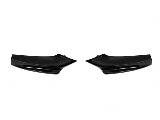 Накладка на передний бампер DPT Flap (для M-Performance, черный глянец) для BMW 5 серия F-10/11/07 2010-2016 гг - Фото 4