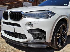 Накладка на передний бампер Карбон V2 (для F85) для BMW X5 F-15 2013-2018 гг.