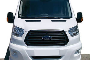 Накладка на передний бампер LED (2014-2019, под покраску) для Ford Transit