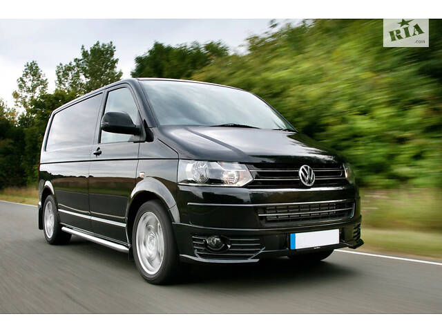 Накладка на передний бампер SportLine для Volkswagen T5 2010-2015 гг