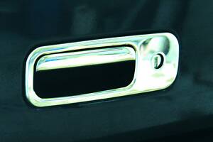 Накладка на ручку багажника (нерж.) OmsaLine - Італійська нержавейка для Volkswagen Golf 4
