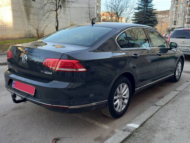 Накладка на торец заднего бампера SD/SW (3 шт, нерж) Carmos - Турецкая сталь для Volkswagen Passat B8 2015-2023 гг - Фото 7