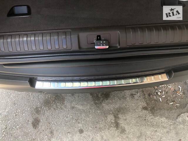 Накладка на задний бампер (нерж) для Range Rover Sport 2014-2022 гг