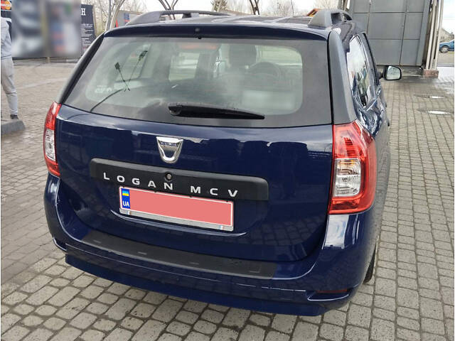 Накладка на задний бампер (ABS, Esa) для Renault Logan MCV 2013-2022 гг - Фото 3