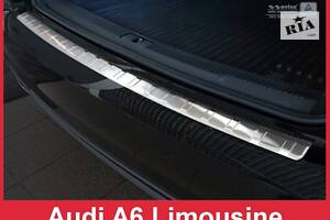 Накладка на задний бампер Audi A6 C7 (2/35512)