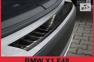 Накладка на задний бампер BMW X1 F48 (2/45113)