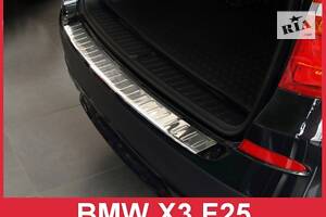 Накладка на задний бампер BMW X3 F25 (2/35740)