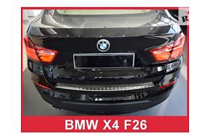 Накладка на задний бампер BMW X4 (F26) (2/35089)