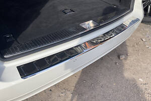 Накладка на задний бампер Carmos (SW, нерж) для Mercedes E-сlass W211 2002-2009 гг.