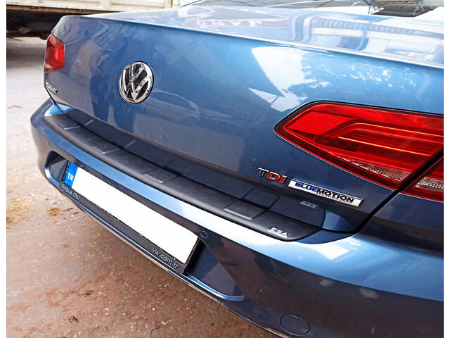 Накладка на задний бампер Esa (Sedan, ABS) для Volkswagen Passat B8 2015-2023 гг - Фото 1