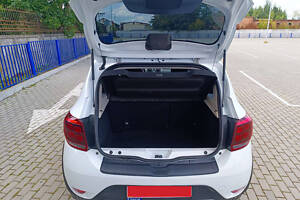 Накладка на задний бампер EuroCap (ABS) для Dacia Sandero 2013-2020гг.