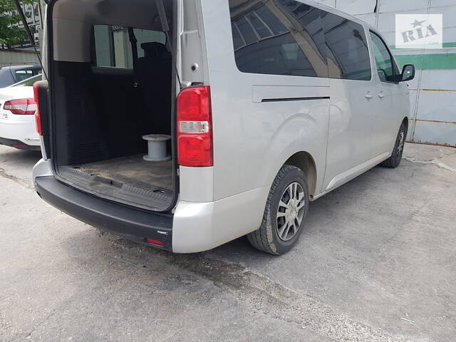 Накладка на задний бампер EuroCap (на длинную базу, ABS) для Toyota Proace - Фото 2