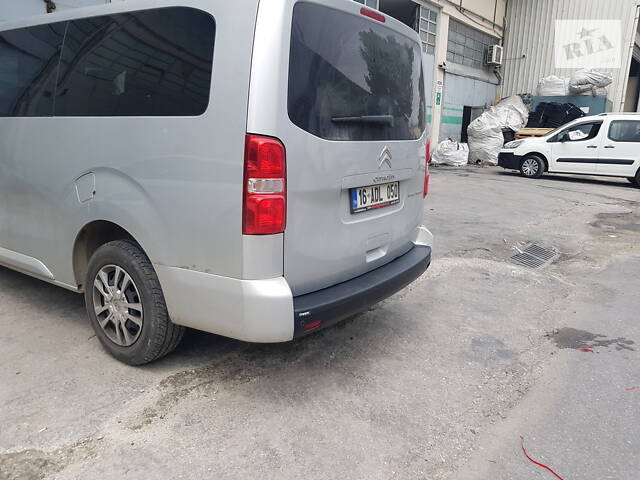 Накладка на задний бампер EuroCap (на длинную базу, ABS) для Toyota Proace - Фото 6