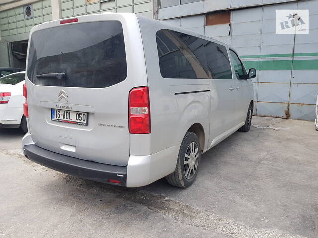Накладка на задний бампер EuroCap (на длинную базу, ABS) для Toyota Proace - Фото 7