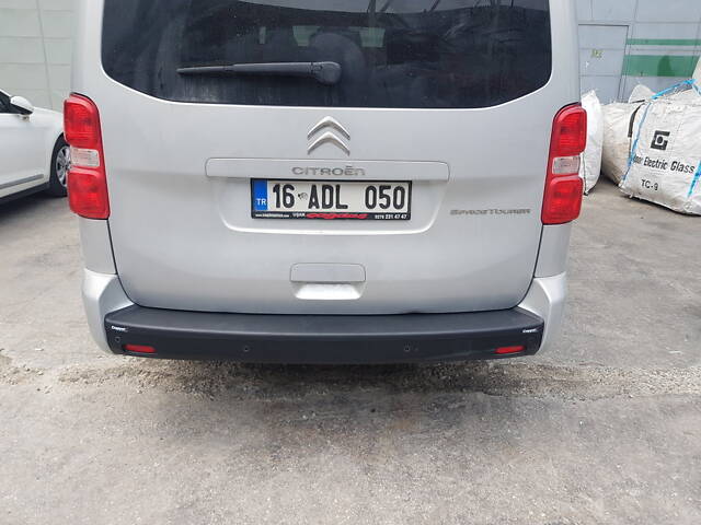 Накладка на задний бампер EuroCap (на длинную базу, ABS) для Toyota Proace - Фото 9
