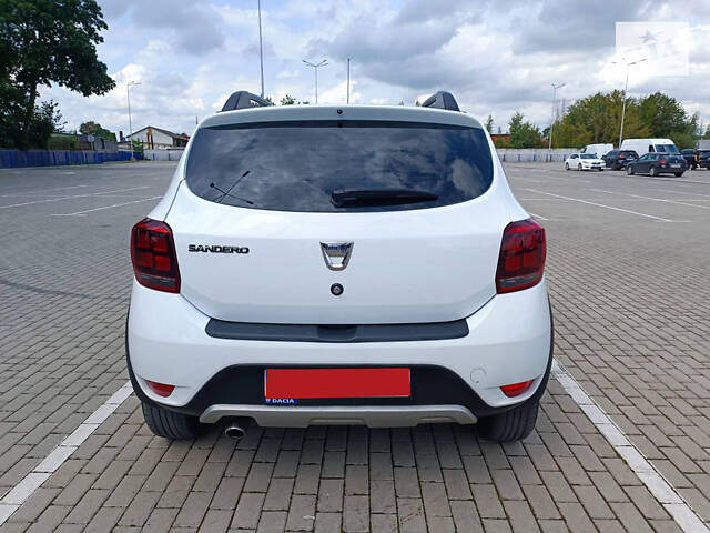 Накладка на задний бампер EuroCap (ABS) для Renault Sandero 2013-2022 гг - Фото 3