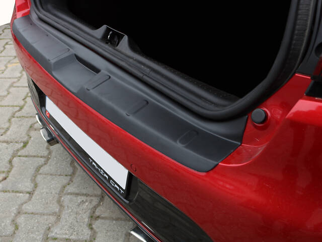 Накладка на задний бампер EuroCap (ABS) для Renault Clio IV 2012-2019 гг - Фото 1
