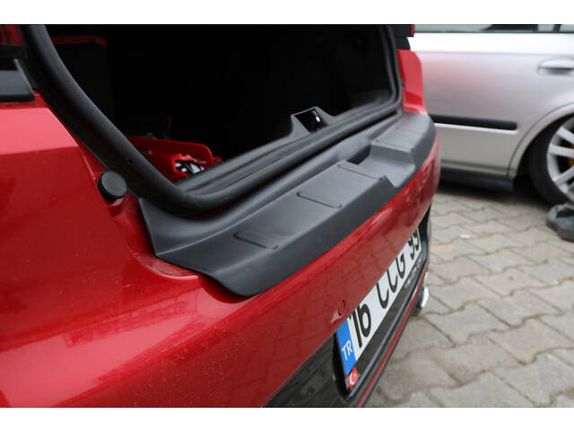 Накладка на задний бампер EuroCap (ABS) для Renault Clio IV 2012-2019 гг - Фото 7
