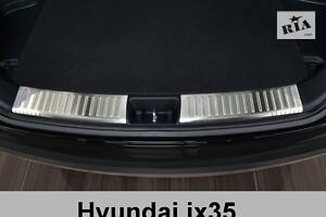 Накладка на задний бампер Hyundai ix35 (35630)