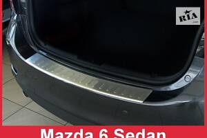 Накладка на задний бампер Mazda 6 (35718)