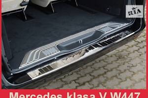 Накладка на задний бампер Mercedes V-class W447 (2/38004)