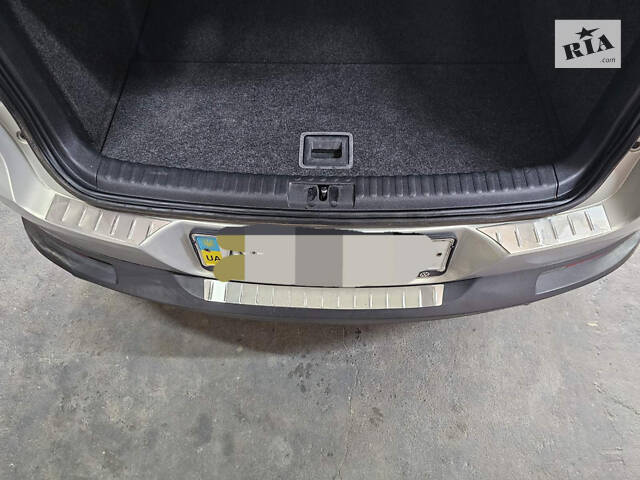 Накладка на задний бампер OmsaLine (нерж) для Volkswagen Tiguan 2007-2016 гг - Фото 2