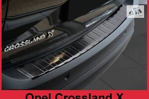 Накладка на задний бампер Opel Crossland X (2/45125)