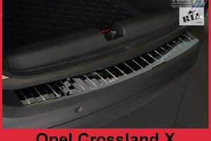 Накладка на задний бампер Opel Crossland X (2/51019)