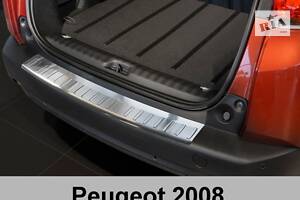 Накладка на задний бампер Peugeot 2008 (2/35993)