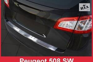 Накладка на задний бампер Peugeot 508 SW (2/35990)