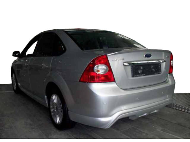 Накладка на задний бампер Sedan (под покраску) для Ford Focus II 2005-2008 гг - Фото 1