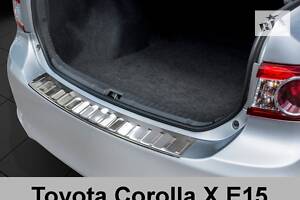 Накладка на задний бампер Toyota Corolla (2/35754)