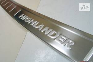 Накладка на задний бампер Toyota Highlander (JMTTH14ORBF)