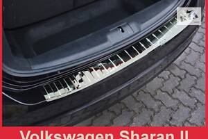 Накладка на задний бампер Volkswagen Sharan (2/38005)