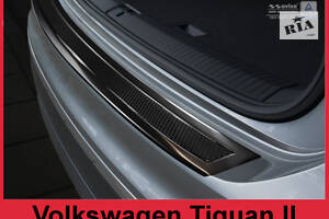 Накладка на задний бампер Volkswagen Tiguan (2/44073)