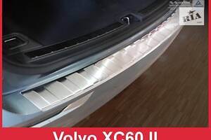 Накладка на задний бампер Volvo XC60 (2/35583)