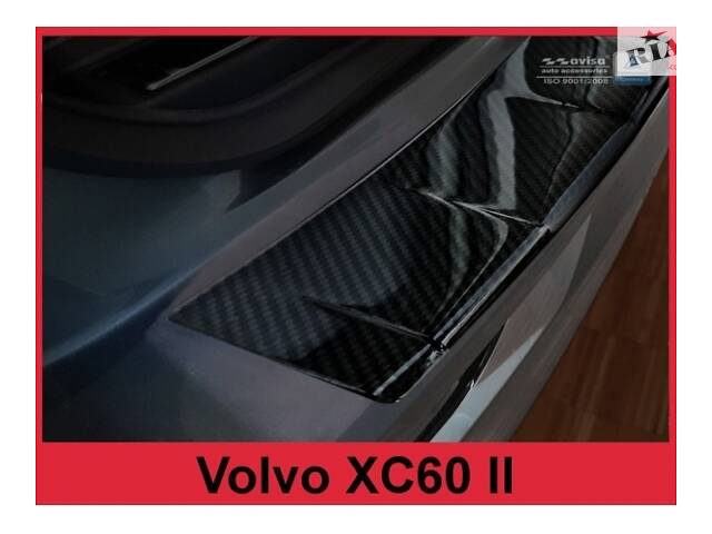 Накладка на задний бампер Volvo XC60 (2/49101)