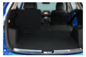 Накладка на задний порог (нерж.) Mazda CX-5 2012-2017 гг.